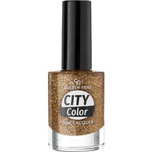 Golden Rose City Color Nail Lacquer Glitter - 107 - Işıltılı Oje