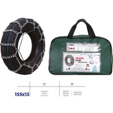 Knk Cosmotex Patinaj Zinciri Binek ve Hafif Tic.araç Serme 12-13 Jant 560X13 Zincir Ebatlari Için Resime Bakiniz