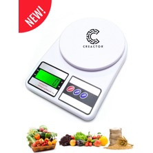 Özbience Dijital Hassas Mutfak Tartısı 10 Kg, Kolay Kullanım ve Temizlik