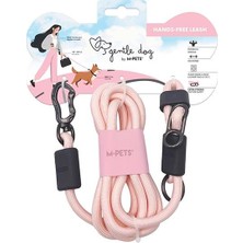 M-Pets Gentle Dog Fonksiyonel Gezdirme Tasması Pembe 120-230CM