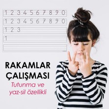Özbience Çocuklar Için Rakam Çalışması 56CM-85CM Eğlenceli Aktivite Seti
