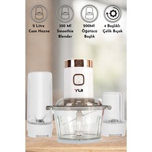 Özbience M2001 3'ü 1 Arada Rondo Seti, Beyaz ve Rose Gold, Türkiye Garantili