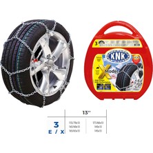 Knk Cosmotex Patinaj Zinciri Takmatik Çapraz 13 Jant Zincir Ebatlari Için Resime Bakiniz