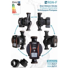 Regen Rgn 25/6 F 22 Watt Frekans Konvertörlü Sirkülasyon Pompası (1 1/2" - 1") 2,5 M3 Debi - 4 Mss Basınç