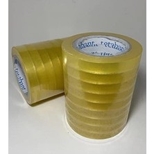Özbience Çekici Kırtasiye Bandı, 15 mm x 100 M, 9'lu Paket, Güçlü ve Dayanıklı