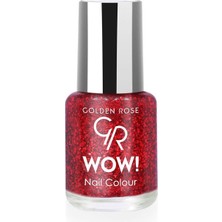 Golden Rose Wow Nail Color Glitter - 209 - Işıltılı Oje
