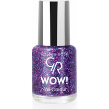 Golden Rose Wow Nail Color Glitter - 208 - Işıltılı Oje