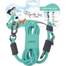 M-Pets Gentle Dog Fonksiyonel Gezdirme Tasması Yeşil 120-230CM
