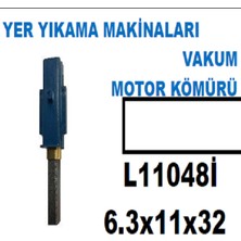 Özbience Vakumlu Yer Yıkama Makinesi, Motor Kömürü 6,3X11X32