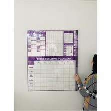 Özbience Diyet ve Beslenme Planlayıcı, Kalem Hediyeli, 120X100 Cm, Akıllı Tahta