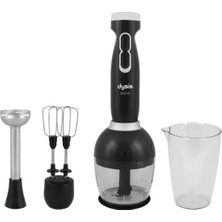 Özbience Pratik ve Şık Siyah-Silver Blender Seti, Hızlı ve Kolay Kullanım