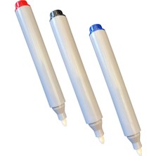 Özbience Renkli Akıllı Tahta Kalemi Seti, Dokunmatik Uyumlu, 3'lü Paket