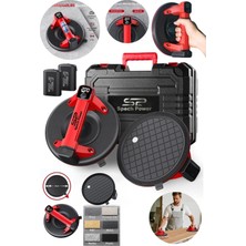 Özbience Güçlü Vakumlu Taşıma Cihazı, LCD Ekran, 200 Kg, 2 Bataryalı Set