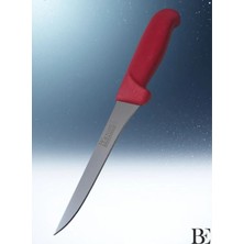 Beknife Bemiral 15CM Düz Kemik Sıyırma Bıçağı 10351.15 Fibrox Kaymaz Saplı 16MM x 150MM x 2.5mm Kırmızı