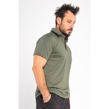 Maxi-Dry Aşırı Terleme Önleyici Polo Yaka Erkek Tişört, Çift Katmanlı, Islaklık Sızdırmaz, Nefes Alabilen Kumaş