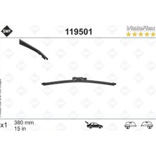 Valeo Cosmotex Silecek Supurgesi Arka 380MM Land Rover Range Rover Sport Ii L494 Swf