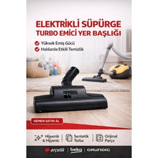 Woodhub Turbo Emici Süpürge Başlığı, Güçlü Temizlik Performansı