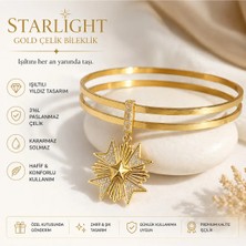 Starlight Gold Çelik Bileklik