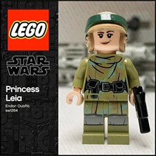 LEGO Star Wars: Episode 4/5/6: Princess Leia Endor Saldırısı Orjinal Minifigür SW1264