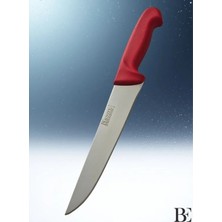 Beknife Bemiral Bıçak No.4 20 cm 10151.20 Fibrox Kaymaz Saplı Kasap Bıçağı 40MM x 200MM x 3mm Kırmızı