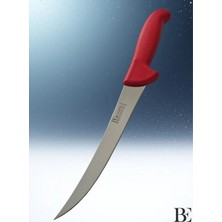 Beknife Bemiral Bıçak 21 cm Et Açma Doğrama Bıçağı 10154.21 Fibrox Kaymaz Saplı 25MM x 210MM x 2.5mm Kırmızı