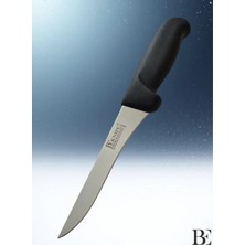 Beknife Bemiral 13CM Düz Kemik Sıyırma Bıçağı 10351.13 Fibrox Kaymaz Saplı 16MM x 130MM x 2.5mm Siyah