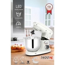 Özbience Dijital Gösterge 5l Stand Mikser, Güçlü ve Şık Tasarım