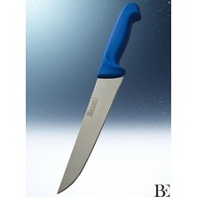 Beknife Bemiral Bıçak No.4 20 cm 10151.20 Fibrox Kaymaz Saplı Kasap Bıçağı 40MM x 200MM x 3mm Mavi