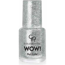 Golden Rose Wow Nail Color Glitter - 201 - Işıltılı Oje