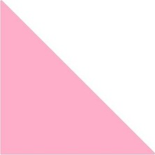 Özbience Pembe Eva Pano Üçgen 44X25CM, Dekoratif ve Şık Tasarım