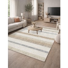 Lioara Home Iskandinav Modern Dijital Baskı Halı |  Yıkanabilir Kaymaz Taban Salon & Yatak Odası Halısı
