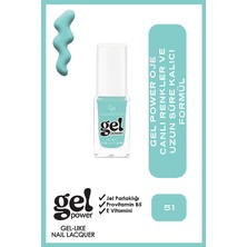 Golden Rose Gel Power Nail Lacquer-51-Jel Oje