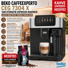 Beko Cegx Caffeexperto® Tam Otomatik Tam Otomatik Espresso Makinesi + Kahve Çekirdeği Hediye