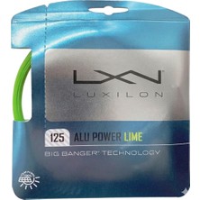 Luxilon 125 Alu Power 1,25 Mm. Kordaj Lime Yeşil WRZ990240