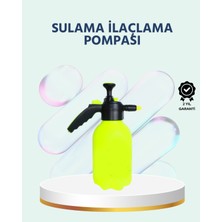 Özbience 2 Litre Basınçlı El Pompası, Bakır Nozul, Ayarlı Jet ve Dağınık Atım
