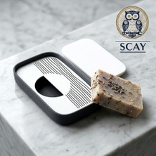 Scay Modern Gün Batımı Temalı Katı Sabunluk