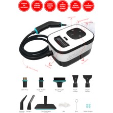 Özbience Yüksek Basınçlı Buharlı Temizlik Makinesi 1500W, Dijital Gösterge, Hızlı Isınma