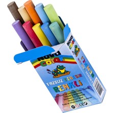 Özbience Renkli 10’lu Tozsuz Tebeşir Seti, Çok Renkli, Eğlenceli Yazma Deneyimi