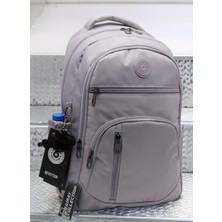 MegiHero 1710 Lavanta Suya Dayanıklı Kumaş Okul Çantası Unisex Okul Sırt Çantası