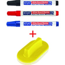 Özbience Renkli Doldurulabilir Tahta Kalemi Seti, Silgili, 3'lü, Kullanışlı