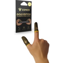 Özbience Ultra Hassas Profesyonel E-Spor Parmak Eldiveni, Gold Edition
