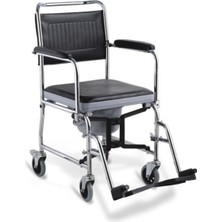 Özbience Konforlu ve Hafif Tekerlekli Hasta Tuvalet Sandalyesi