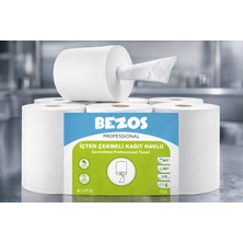 Renklime Bezos Professional Içten Çekmeli Kağıt Havlu 6’lı Koli | Endüstriyel &amp; Yoğun Kullanım