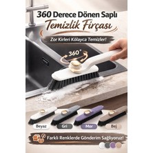 Ecovibe Derinlemesine Temizlik Fırçası Döner Başlıklı Çok Fonksiyonlu Cımbızlı