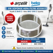 Özbience S-3645C Elektrik Dik Süpürgesi Hepa Filtre Süzgeci Orijinal Parça