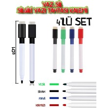 Özbience Yazı Tahtası Seti, Kalem ve Silgi ile Renkli ve Eğlenceli Kullanım