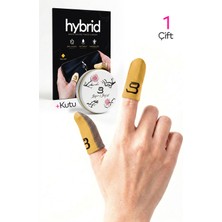 Özbience Hybrid Parmaklık-1 Çift, Turuncu, Saklama Kutulu, Ter Geçirmez, Oyuncu Eldiveni