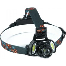 MiraLive Br T170 T6 LED 2000 Lümen Profesyonel Şarjlı Kafa Feneri