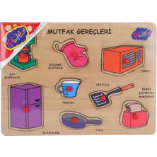Özbience Ahşap Tutmalı Mutfak Gereçleri Seti, Dayanıklı ve Şık Tasarım