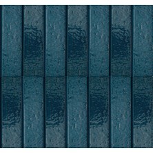 Art Mosaic Ocean Turquise 6,5X21,5 El Yapımı Terracotta Seramik